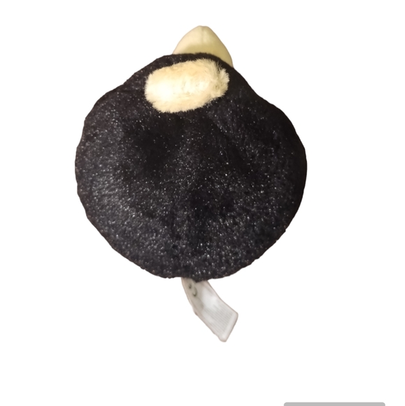 Commonwealth-2010-Angry Birds 6"-BLACK  Bird Crow -NO SOUND-Plush - Picture 3 of 8